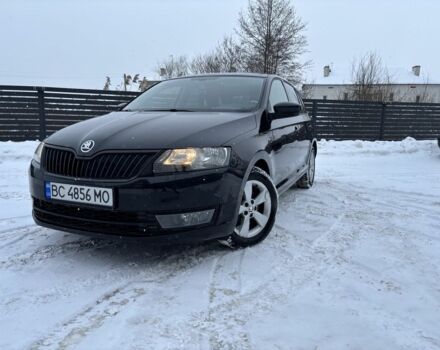 Черный Шкода Рапид, объемом двигателя 1.6 л и пробегом 295 тыс. км за 8199 $, фото 1 на Automoto.ua