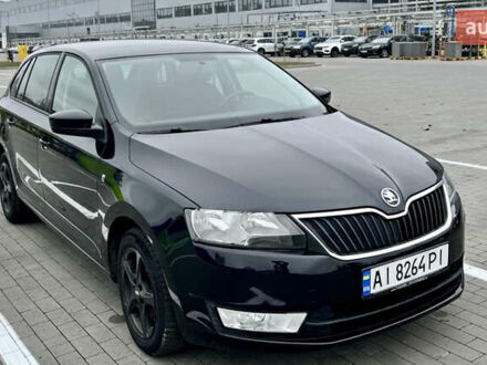 Черный Шкода Рапид, объемом двигателя 1.4 л и пробегом 214 тыс. км за 10600 $, фото 1 на Automoto.ua
