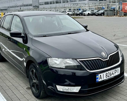 Черный Шкода Рапид, объемом двигателя 1.4 л и пробегом 214 тыс. км за 10600 $, фото 1 на Automoto.ua