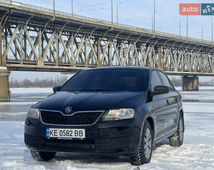 Черный Шкода Рапид, объемом двигателя 1.2 л и пробегом 248 тыс. км за 6699 $, фото 1 на Automoto.ua