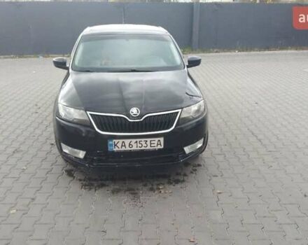 Черный Шкода Рапид, объемом двигателя 1.6 л и пробегом 360 тыс. км за 7500 $, фото 1 на Automoto.ua