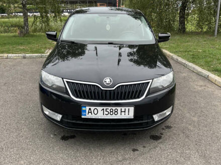 Черный Шкода Рапид, объемом двигателя 1.42 л и пробегом 171 тыс. км за 9300 $, фото 1 на Automoto.ua