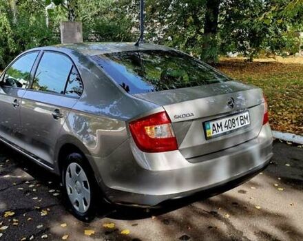 Коричневый Шкода Рапид, объемом двигателя 1.2 л и пробегом 78 тыс. км за 8700 $, фото 1 на Automoto.ua