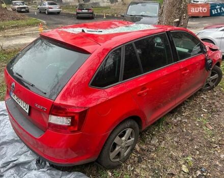 Красный Шкода Рапид, объемом двигателя 1.39 л и пробегом 150 тыс. км за 4900 $, фото 2 на Automoto.ua