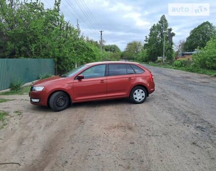 Червоний Шкода Рапід, об'ємом двигуна 1.6 л та пробігом 219 тис. км за 9000 $, фото 4 на Automoto.ua