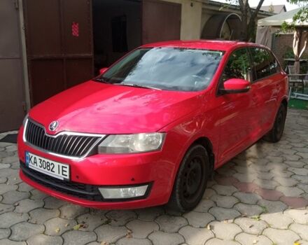 Красный Шкода Рапид, объемом двигателя 1.2 л и пробегом 248 тыс. км за 4950 $, фото 7 на Automoto.ua
