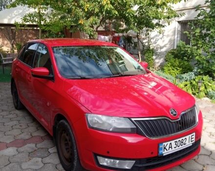 Красный Шкода Рапид, объемом двигателя 1.2 л и пробегом 248 тыс. км за 4950 $, фото 16 на Automoto.ua