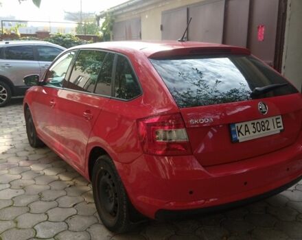 Красный Шкода Рапид, объемом двигателя 1.2 л и пробегом 248 тыс. км за 4950 $, фото 6 на Automoto.ua