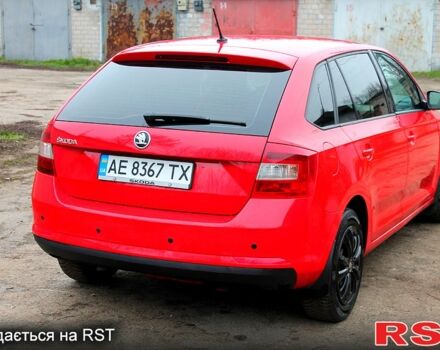 Червоний Шкода Рапід, об'ємом двигуна 1.2 л та пробігом 180 тис. км за 6200 $, фото 6 на Automoto.ua