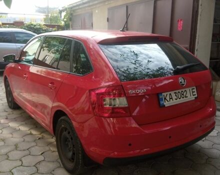 Красный Шкода Рапид, объемом двигателя 1.2 л и пробегом 248 тыс. км за 4950 $, фото 15 на Automoto.ua
