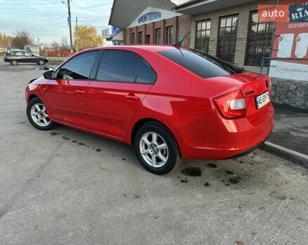 Красный Шкода Рапид, объемом двигателя 1.6 л и пробегом 320 тыс. км за 7800 $, фото 6 на Automoto.ua