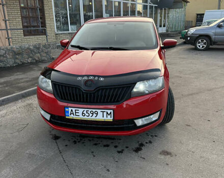 Красный Шкода Рапид, объемом двигателя 1.6 л и пробегом 320 тыс. км за 7800 $, фото 1 на Automoto.ua