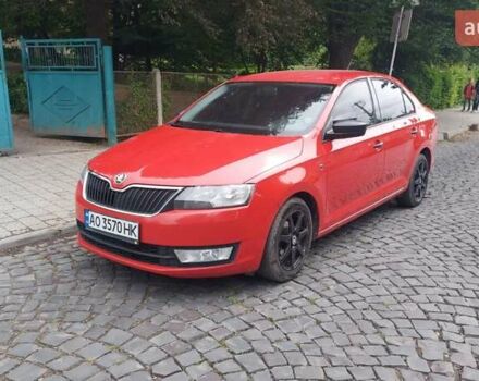 Шкода Рапид 2013 в Мукачеве на Automoto.ua Красный Шкода Рапид, объемом двигателя 1.2 л и пробегом 190 тыс. км за 6800 $, фото 3 на Automoto.ua