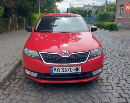 Шкода Рапид 2013 в Мукачеве на Automoto.ua Красный Шкода Рапид, объемом двигателя 1.2 л и пробегом 190 тыс. км за 6800 $, фото 10 на Automoto.ua