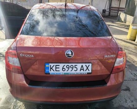 Червоний Шкода Рапід, об'ємом двигуна 1.2 л та пробігом 76 тис. км за 9000 $, фото 4 на Automoto.ua