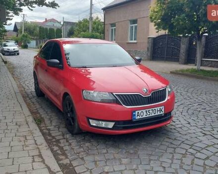 Шкода Рапид 2013 в Мукачеве на Automoto.ua Красный Шкода Рапид, объемом двигателя 1.2 л и пробегом 190 тыс. км за 6800 $, фото 9 на Automoto.ua