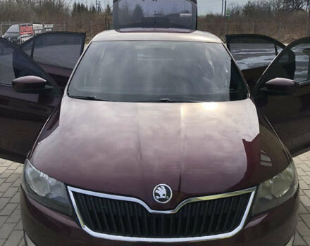 Красный Шкода Рапид, объемом двигателя 1.6 л и пробегом 298 тыс. км за 7000 $, фото 1 на Automoto.ua