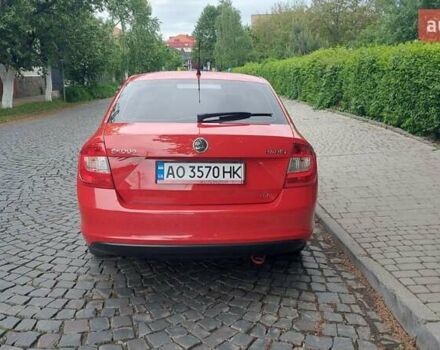 Шкода Рапид 2013 в Мукачеве на Automoto.ua Красный Шкода Рапид, объемом двигателя 1.2 л и пробегом 190 тыс. км за 6800 $, фото 1 на Automoto.ua