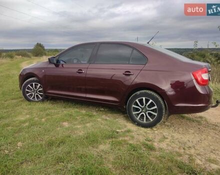 Шкода Рапид 2013 в Дрогобыче на Automoto.ua Красный Шкода Рапид, объемом двигателя 1.6 л и пробегом 156 тыс. км за 8300 $, фото 3 на Automoto.ua