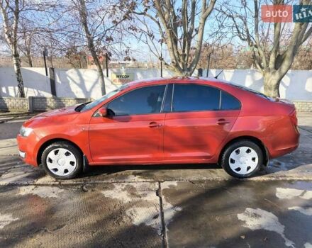 Червоний Шкода Рапід, об'ємом двигуна 1.2 л та пробігом 76 тис. км за 9000 $, фото 3 на Automoto.ua