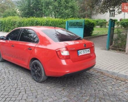 Шкода Рапид 2013 в Мукачеве на Automoto.ua Красный Шкода Рапид, объемом двигателя 1.2 л и пробегом 190 тыс. км за 6800 $, фото 4 на Automoto.ua