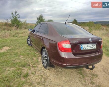 Шкода Рапид 2013 в Дрогобыче на Automoto.ua Красный Шкода Рапид, объемом двигателя 1.6 л и пробегом 156 тыс. км за 8300 $, фото 6 на Automoto.ua