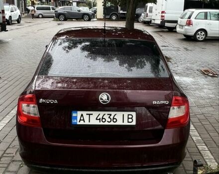 Красный Шкода Рапид, объемом двигателя 1.6 л и пробегом 296 тыс. км за 6700 $, фото 4 на Automoto.ua