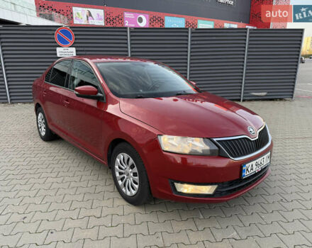 Красный Шкода Рапид, объемом двигателя 1.6 л и пробегом 333 тыс. км за 6500 $, фото 3 на Automoto.ua