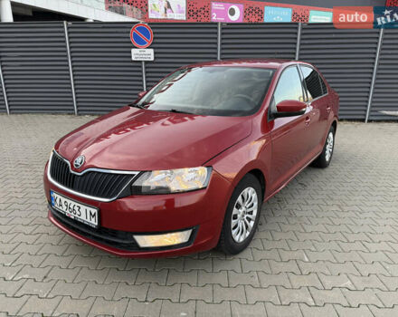 Красный Шкода Рапид, объемом двигателя 1.6 л и пробегом 333 тыс. км за 6500 $, фото 2 на Automoto.ua