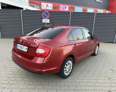 Красный Шкода Рапид, объемом двигателя 1.6 л и пробегом 333 тыс. км за 6500 $, фото 5 на Automoto.ua