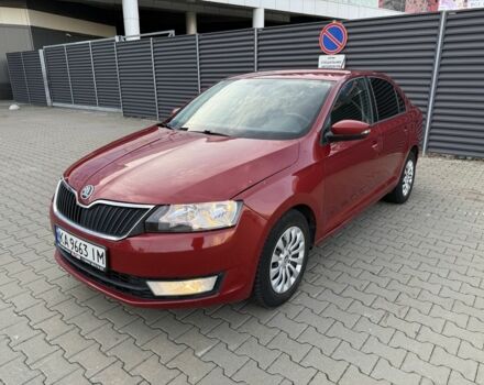 Красный Шкода Рапид, объемом двигателя 1.6 л и пробегом 333 тыс. км за 6500 $, фото 1 на Automoto.ua