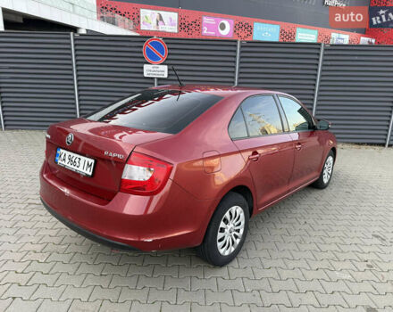 Красный Шкода Рапид, объемом двигателя 1.6 л и пробегом 333 тыс. км за 6500 $, фото 10 на Automoto.ua