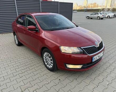 Красный Шкода Рапид, объемом двигателя 1.6 л и пробегом 333 тыс. км за 6500 $, фото 2 на Automoto.ua