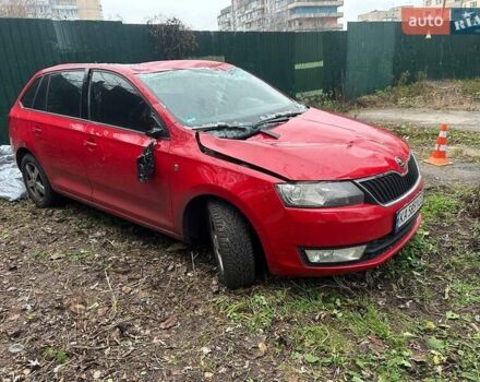 Красный Шкода Рапид, объемом двигателя 1.39 л и пробегом 150 тыс. км за 4900 $, фото 1 на Automoto.ua