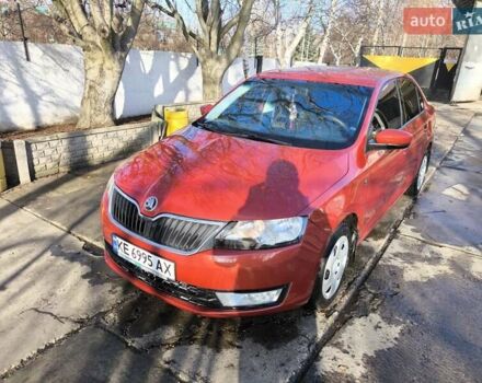 Червоний Шкода Рапід, об'ємом двигуна 1.2 л та пробігом 76 тис. км за 9000 $, фото 1 на Automoto.ua