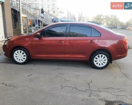 Красный Шкода Рапид, объемом двигателя 1.6 л и пробегом 254 тыс. км за 8500 $, фото 1 на Automoto.ua