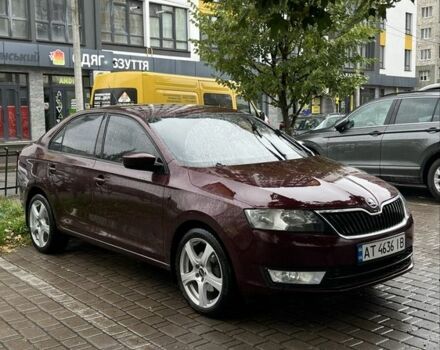 Красный Шкода Рапид, объемом двигателя 1.6 л и пробегом 296 тыс. км за 6700 $, фото 1 на Automoto.ua