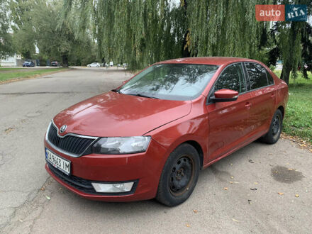 Шкода Рапид 2016 в Киеве на Automoto.ua Красный Шкода Рапид, объемом двигателя 1.6 л и пробегом 333 тыс. км за 6500 $, фото 1 на Automoto.ua