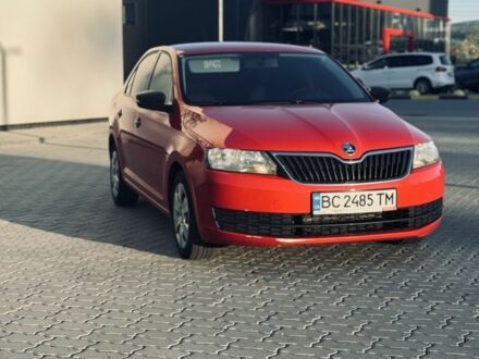 Червоний Шкода Рапід, об'ємом двигуна 1.2 л та пробігом 123 тис. км за 7000 $, фото 1 на Automoto.ua