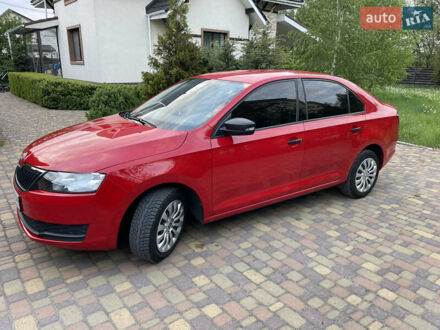 Красный Шкода Рапид, объемом двигателя 1 л и пробегом 170 тыс. км за 7500 $, фото 1 на Automoto.ua