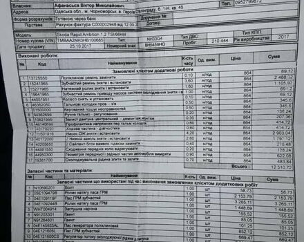 Шкода Рапід, об'ємом двигуна 1.2 л та пробігом 225 тис. км за 8400 $, фото 21 на Automoto.ua