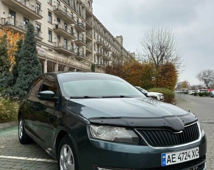 Серый Шкода Рапид, объемом двигателя 1.6 л и пробегом 215 тыс. км за 6500 $, фото 2 на Automoto.ua