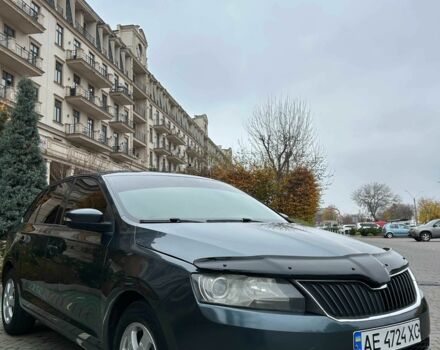 Серый Шкода Рапид, объемом двигателя 1.6 л и пробегом 215 тыс. км за 6500 $, фото 6 на Automoto.ua