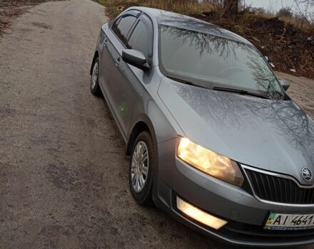 Серый Шкода Рапид, объемом двигателя 1.6 л и пробегом 270 тыс. км за 5800 $, фото 1 на Automoto.ua