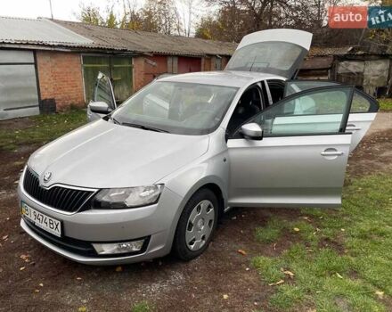 Серый Шкода Рапид, объемом двигателя 1.6 л и пробегом 127 тыс. км за 10000 $, фото 1 на Automoto.ua
