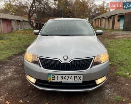 Серый Шкода Рапид, объемом двигателя 1.6 л и пробегом 127 тыс. км за 10000 $, фото 4 на Automoto.ua