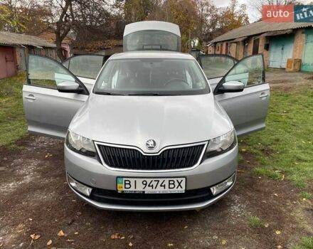 Серый Шкода Рапид, объемом двигателя 1.6 л и пробегом 127 тыс. км за 10000 $, фото 2 на Automoto.ua