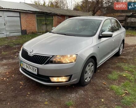 Серый Шкода Рапид, объемом двигателя 1.6 л и пробегом 127 тыс. км за 10000 $, фото 9 на Automoto.ua