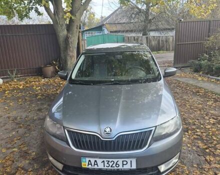 Серый Шкода Рапид, объемом двигателя 1.6 л и пробегом 216 тыс. км за 7500 $, фото 4 на Automoto.ua