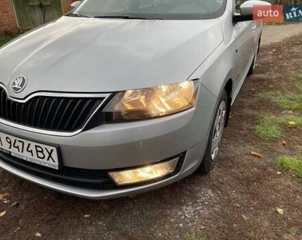 Серый Шкода Рапид, объемом двигателя 1.6 л и пробегом 127 тыс. км за 10000 $, фото 6 на Automoto.ua